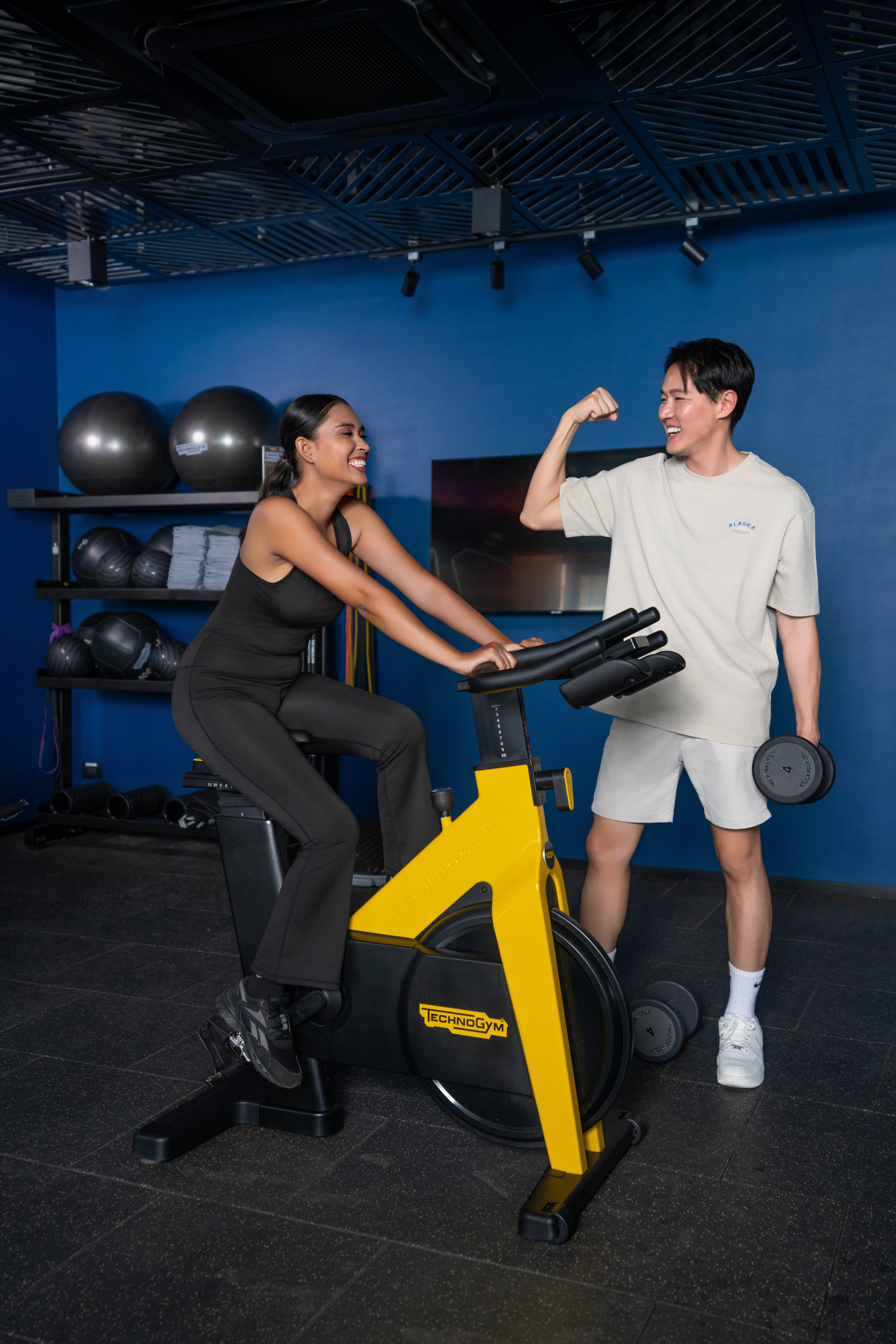 models at gym